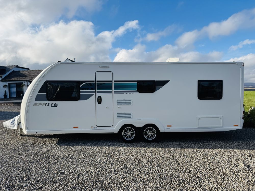Swift Sprite Grande Quattro  FB 8 ft Wide 