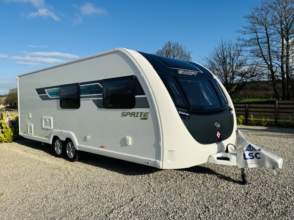 Swift Sprite Grande Quattro  FB 8 ft Wide 
